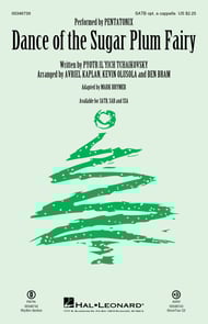 cover Dance of the Sugar Plum Fairy SATB choral sheet music cover